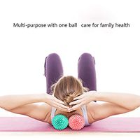 Lana Fitness Massage Ball, Sole Yoga Muscle Fascia Release Ball Muscle Relax hob Ball acupoint Fitness Ball (Color : Aqua Blue)