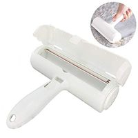 LucaSng Pet Hair Remover,Lint Brush for Dog and Cat Hair,Reusable Lint Rollers for Pet Hair Extra Sticky,Best Tool for Clothes,Furniture, Couch,Carpet,Laundry (White&Red)