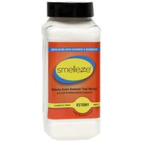 SMELLEZE Ostomy Bag Odor Eliminator: 50 lb. Granules Remove Stoma Stink