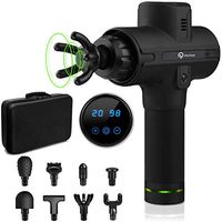 Hocety Handheld Massage Gun Deep Tissue Muscle Massager Portable Profession Massager for Athletes Recovery and Fitness Relax with 20 Speeds and 8 Attachments