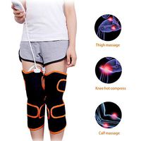 ZQG BEAUTY Heat Knee pad, Heat Treatment Knee Support Surround Heat Treatment pad Heat Compression Knee Sprain, spasm, Joint Pain, Arthritis Pain Relief