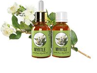 Aromazotika Myrtle Essential Oil - Pure, Natural & Undiluted (Myrtle, 2 Bottle)