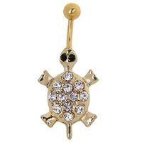 Crystal Heart/Flower Dangle Navel Belly Button Ring Bar Body Piercing Jewelry Best Beauty Womans Party Jewerly Accessory Trendy Unique Creative | Pattern - 4