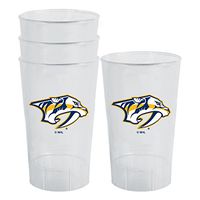 NHL 4-Pack Plastic Tumbler Cups (Nashville Predators)