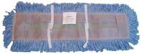 Zephyr 23012 Blue Blended Yarn Disposable Dust Mop Head, 12" Length x 5" Width (Pack of 6)