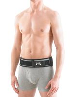 Neo G Sacroiliac Belt - Support for Lower Back, Sacroiliac & Lower Back Pain, Breathable, Instability & Weak Lower Back Muscles - Adjustable Belt - Class 1 Medical Device - Large - Grey