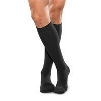 Smartknit Seamless Diabetic X-Static Socks Size, Color: Small & Black