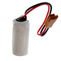 Exell Battery 3V PLC Lithium Computer Backup Battery A06B-0168-D111 B9712T Replaces Aaeon PCM Series, A06B-0168-D111, COMP-192, Energy+ B9712T, Lithium-192, Ge Fanuc 44A724534-001, Ge Fanuc 90-20