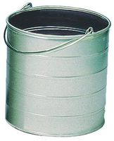 Royce Rolls Stainless Steel 10-Gallon Round Mop Bucket - #10