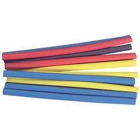 PARTS EXPRESS 12mm Heat Shrink 3:1 Clear 6" x 4 Pcs.