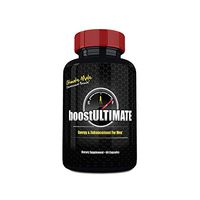 boostULTIMATE Testosterone Booster Pills, Low T Supplement with Tongkat Ali, Maca, L-Arginine & Ginseng for Natural Male Enhancement - Increase Your Muscle Size, Energy & Stamina - 60 Capsules