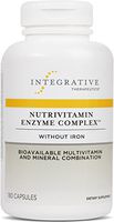 Integrative Therapeutics - Nutrivitamin Enzyme Complex without Iron - Bioavailable Multivitamin and Mineral Combination - 180 Capsules