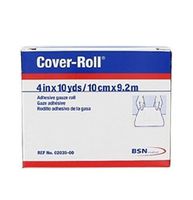 4" X 10 YARD ADHESIVE ROLL GAUZE, EACH