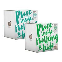 Oi Certified Organic Cotton Pads | 1 Box of 10 Regular Pads and 1 Box of Super Pads | Ultra-Thin and Winged | Individually-Wrapped