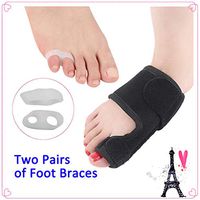 4 Pieces Toe Braces Prevent Hallux Valgus Splint/Little Finger Braces/Valgus Men and Women Corrected Toe