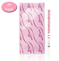 Easy@Home Pregnancy (HCG) Urine Test Strips Kit, FSA Eligible, Powered by Premom Ovulation Predictor iOS and Android APP, 20 Pack