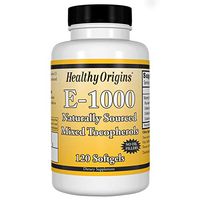 Healthy Origins, Natrl Vitamin E 1000IU - 120 SFGL