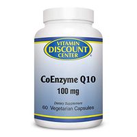 Vitamin Discount Center Coenzyme Q10 100mg, 60 Veg Capsules