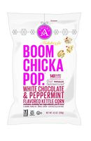 Angies Boom Chicka Pop Holidrizzle Kettle Corn Popcorn 4.5oz (White Chocolate Peppermint)