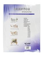 Crystal Clear Sleeves Storage Bags for Photos, Art, Paintings, Pictures, and More- Archival Acid-Free - Seal Top - Cellophane - Pack of 25 (16" x 20" - Pack of 25 Bags)