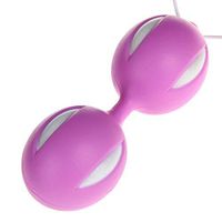 Trainer Tightening Silicone Kegel Exerciser,Jump Ball Strengthen Tighten Pelvic Floor, Post-Pregnancy Bladder Control Ben Wa Balls Toys for Women (Pink)