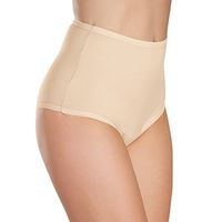 Women's Incontinence Underwear - 3pk Washable Reusable Panties, Beige, Small