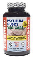 Yerba Prima, Psyllium Husks Veg Caps, 625 mg, 180 Capsules - Pack of 2