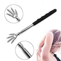 Telescopic Back Scratcher - Pocket Scratching Massage Kit Bear Claw Back Scratcher