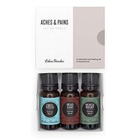 Edens Garden Aches & Pains Essential Oil 3 Set, Best 100% Pure Aromatherapy Natural Wellness Kit (For Therapeutic Use- Sore Muscle Relief), 10 ml