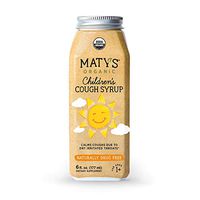 Maty's Organic Children's Cough Syrup, 6 Fluid Ounce, Soothes Throats & Calms Dry Coughs