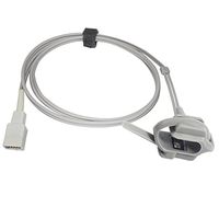 Compatible for Datex Ohmeda OXY-W-DB Spo2 Sensor Neonate Wrap 3.2 ft 9 Pins Connector