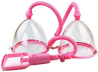 SIPENGFEI Sucking Ball Cupping Cupping Massage Female Bust up Two Cup/Georgette Size CD Cup (13cm)