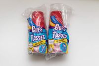 Red 16 0z Plastic Party Cups