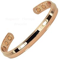 Mens Womens Copper Magnetic Bracelets for Arthritis Pain Relief Carpal Tunnel Tendonitis Tennis Elbow Joint Wrist Tarnish Free Health Bracelet-SP (L: Wrist Size 7.7"-8.75"/19.5-22.5cm)