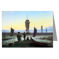 Caspar David Friedrich fine Art Painting Titled The Stages Of Life 1835 Notecard Boxed Set