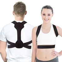 MDHAND Posture Corrector for Women, Adjustable Back Posture Corrector for Men Best Back Brace for Posture Adult Health Care with Lumbar Support Belt (S/M)