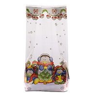 Merry Penguins Cello Bags 5" X 3" X 11 1/2" Halloween - 1.2 mil Thick