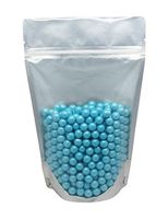 BAP 16 oz Clear/Gold Stand Up Pouch, Zip, No Valve (50 pcs)