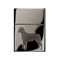 Lighter - Rottweiler High Polish Chrome - Star Int. Inc Brand
