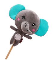 Plush Cartoon Doll Thicken Soft Hit Back Massage Stick Gift for Elderly Elephant