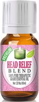 Head Relief Essential Oil Blend - 100% Pure Therapeutic Grade Head Relief Blend Oil - 10ml