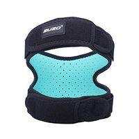 2U2O Dual Patella Knee Strap for Pain Relief and Full Mobility, Adjustable Knee Stabilizing Brace Support for Running, Jumper, Tennis, Basketball, Arthritis, Tendonitis, Injury Recovery, Joint, Muscle