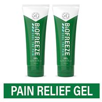 Biofreeze Pain Relief Gel, 4 oz. Tube, Pack of 2 (Packaging May Vary)