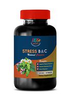 Energy boosters for Women - Stress B and C Natural Complex - Anxiety Relief - Lifts Mood - Immune System Support - 1 Bottle (90 Tablets)