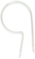 Morris 22424 Plastic Cable Clamp, 3/4-Inch, Natural, 10-Pack