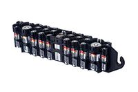 Storacell by Powerpax PBC Original Multi-Pack Battery Caddy, Black