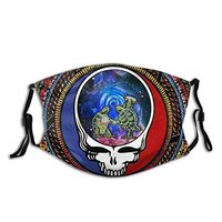 Dead Skull Soft Mouth Cover Earloop Anti-Dust Half Face Mouth-Muffle for Dust Surgical Outdoor Women Men Grateful