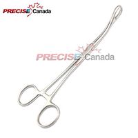 PRECISE CANADA: BALLENGER Sponge Forceps, Serrated - Curved, 7"