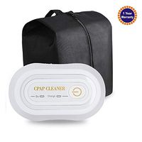 Denshine Mini CPAP Cleaner, Portable CPAP Cleaner Disinfector Disinfection, for CPAP Air Tubes Hose Machine Respirator Accessories Auto Cleaning Sanitizer Steriliser