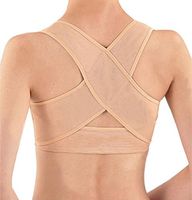 Chest Brace Up Prevent Humpback Correct Posture Corset Bra X Strap Vest (M)